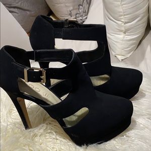 Aldo high heels black  great condition size 8